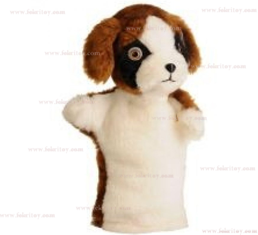 عروسک دستی نمایشی سگ