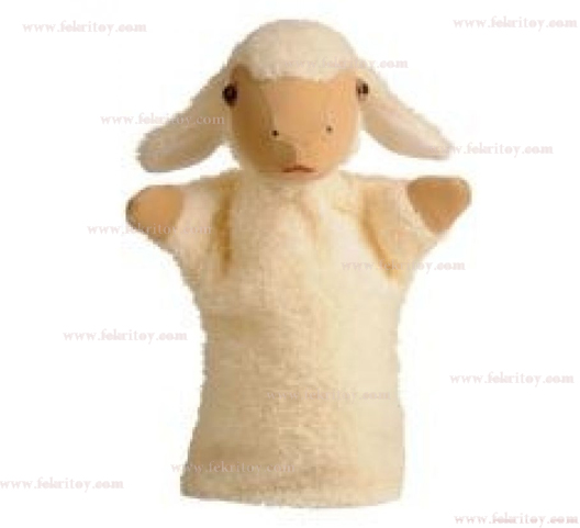 عروسک دستی نمایشی گوسفند