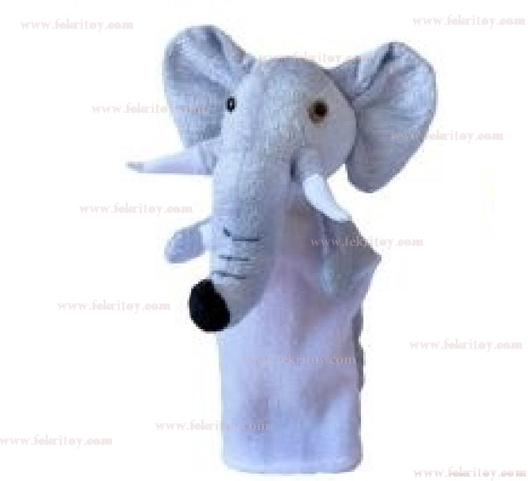 عروسک دستی نمایشی فیل